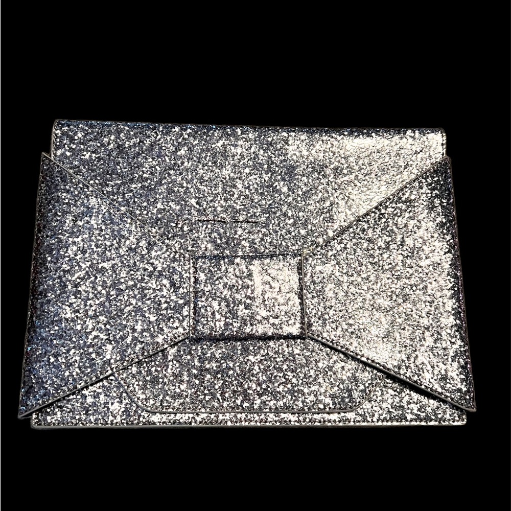 Glitter pattern clutch